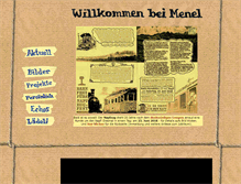 Tablet Screenshot of menel.ch